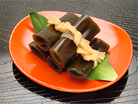 早煮昆布の昆布巻き