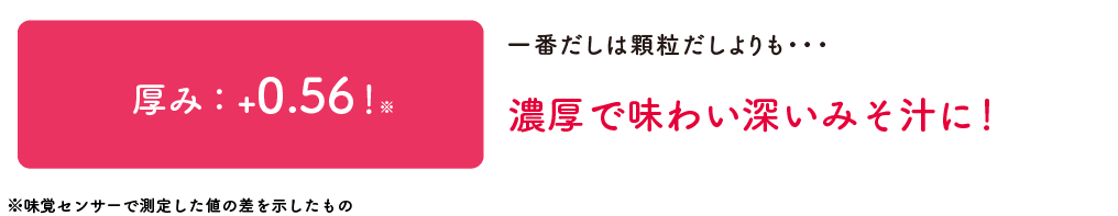 塩味：約1.1倍！出し昆布ありの調味酢で･･･より引き締まった味の酢の物に！