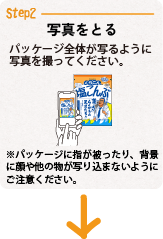 Step2写真をとる