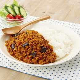 Keema curry with Textured Soy Protein