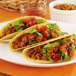 Textured Soy Protein Tacos
